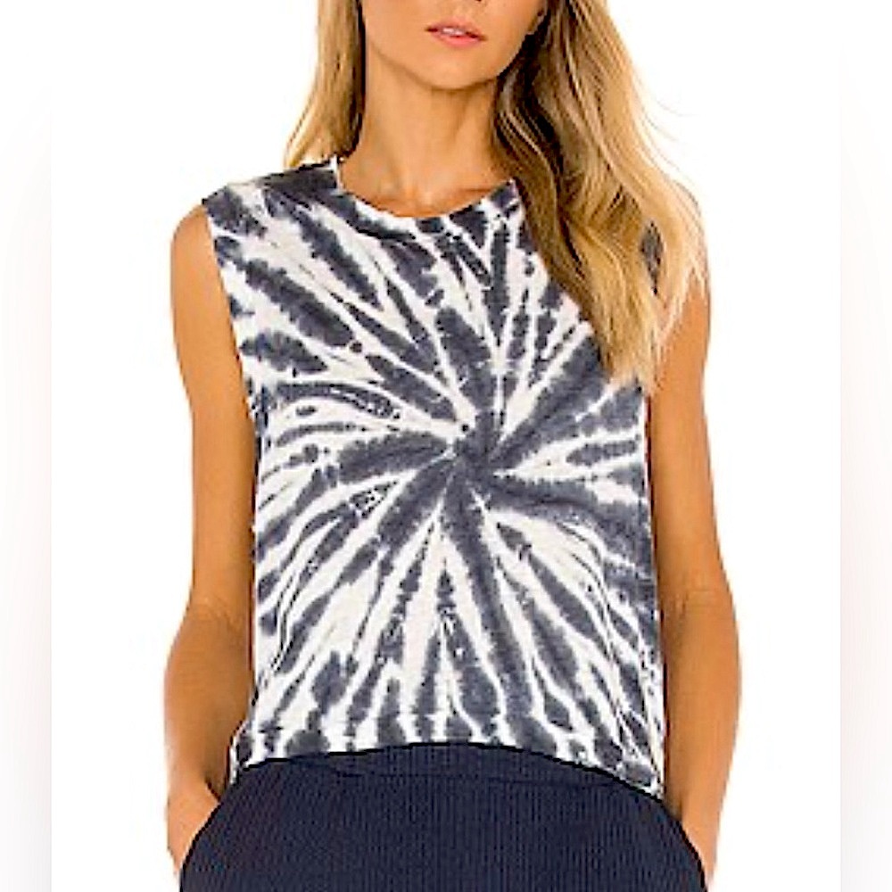 FP Movement Tie Dye Love Tank in Black Combo. Size XS. NWOT